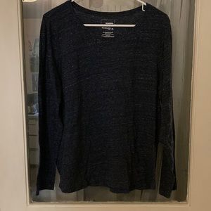 Dark Blue Long Sleeve Tee